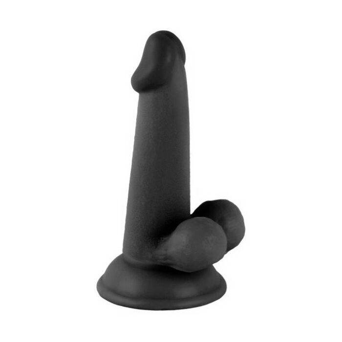 Dildo realistic VCSNOVELTY Mr.Rude, negru, 16cm