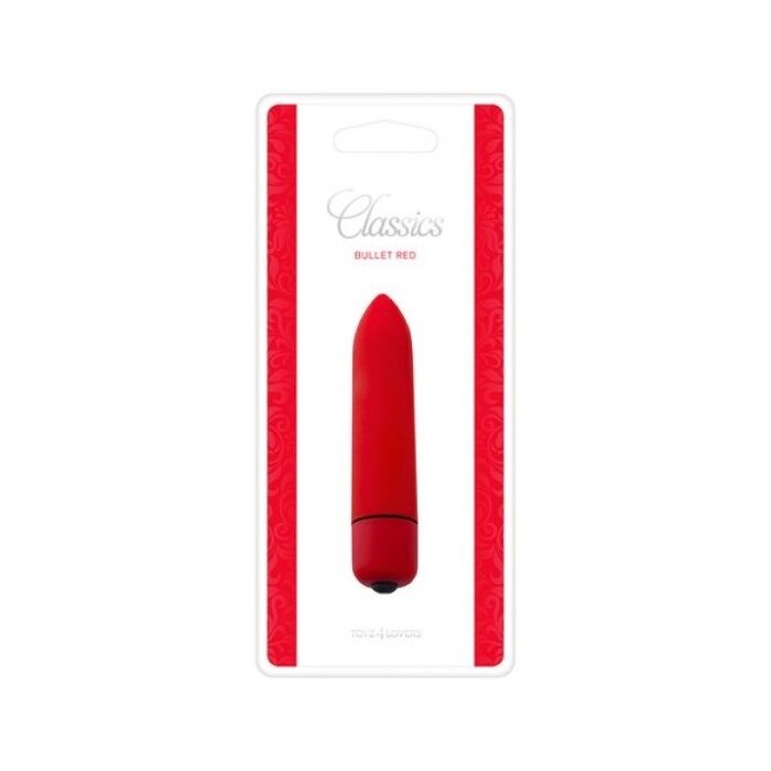 Vibrator Toyz4Lovers »Maxi Bullet« 9 cm - Rosu