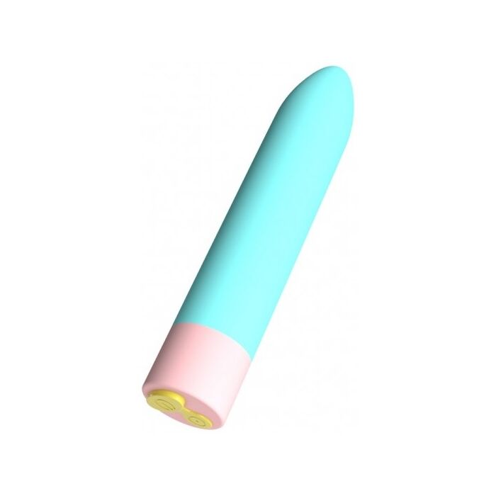 ​Vibrator Glont, Party Color Toys, reincarcabil prin USB, 10 Vibratii, 9 cm