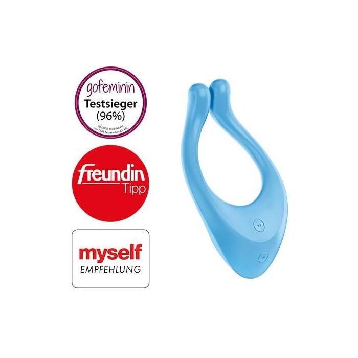 Satisfyer - Stimulator multifuncțional pentru cupluri, Partner Multifun 1
