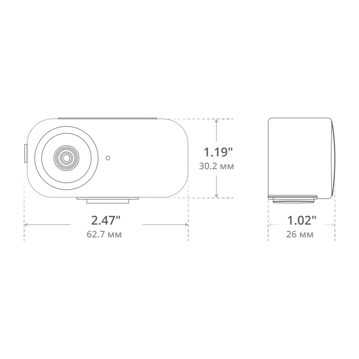 Lovense Webcam 2 - Camera Web 4K, senzor 1/2", HDR, 63mm x 35mm x 45mm