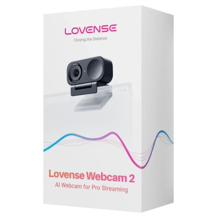 Lovense Webcam 2 - Camera Web 4K, senzor 1/2", HDR, 63mm x 35mm x 45mm