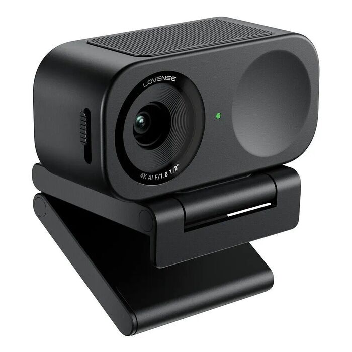 Lovense Webcam 2 - Camera Web 4K, senzor 1/2", HDR, 63mm x 35mm x 45mm
