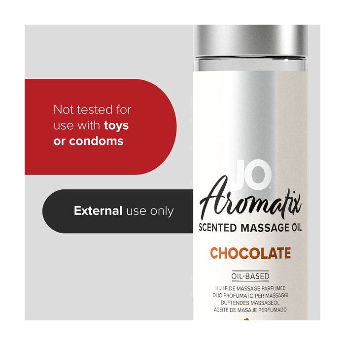 Ulei Masaj Erotic JO Aromatix Ciocolata 120ml_4
