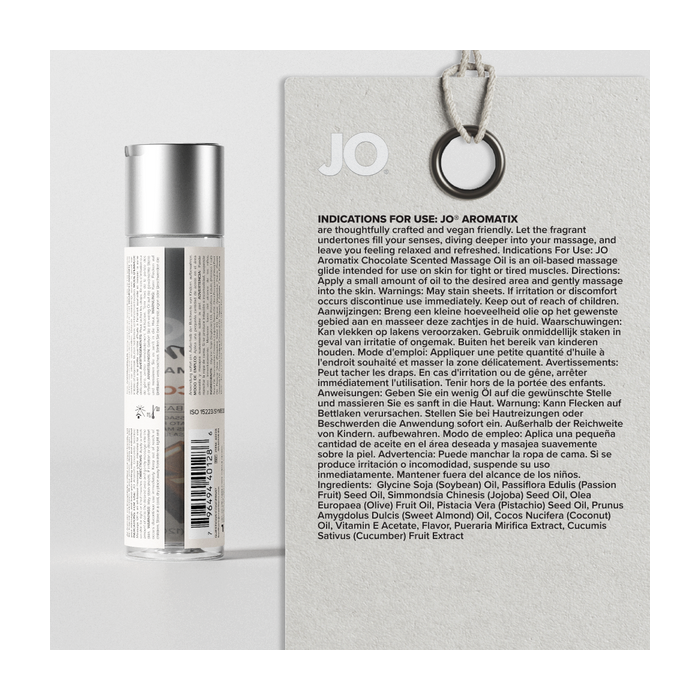 Ulei Masaj Erotic JO Aromatix Ciocolata 120ml_7