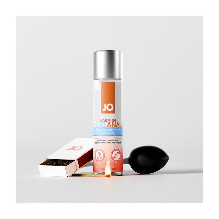 JO H2O Anal Warming lubrifiant Capsicum Frutescens caldura progresiva