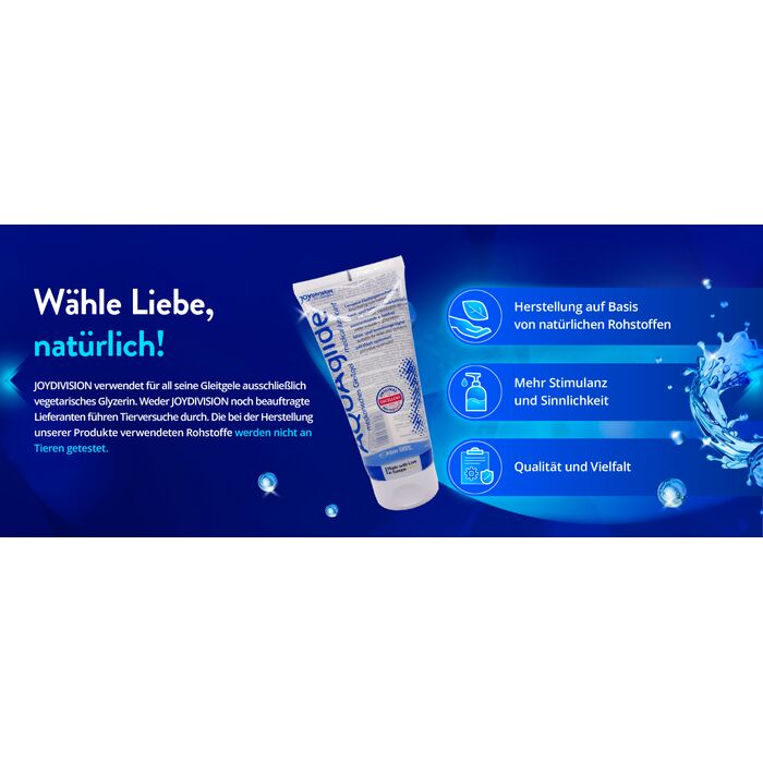 Lubrifiant JoyDivision "AQUAglide" 200 ml