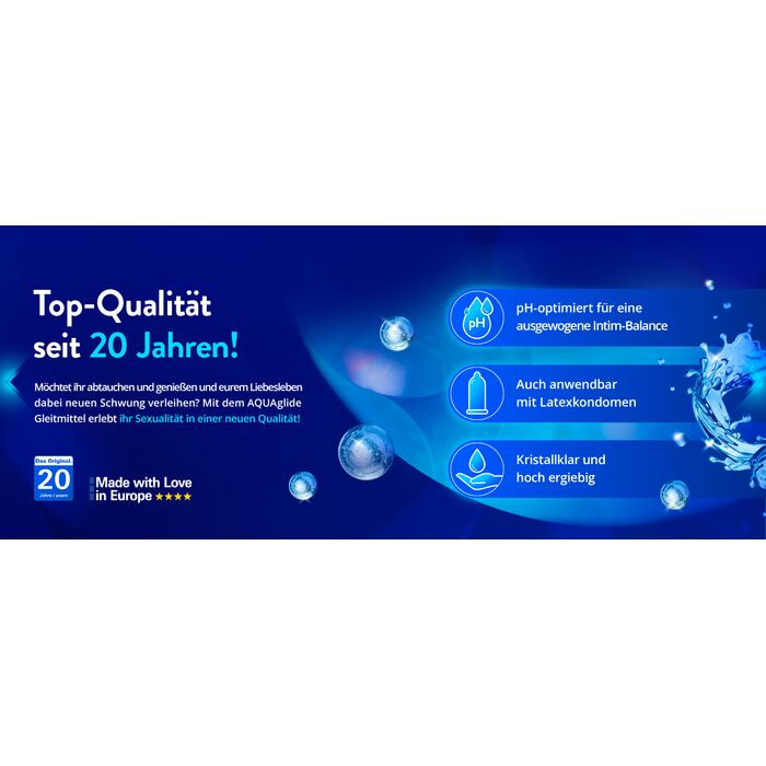 Lubrifiant JoyDivision "AQUAglide" 200 ml