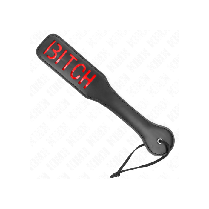 KINK Bitch paleta piele colturi rotunjite maner ergonomic impact uniform BDSM spanking
