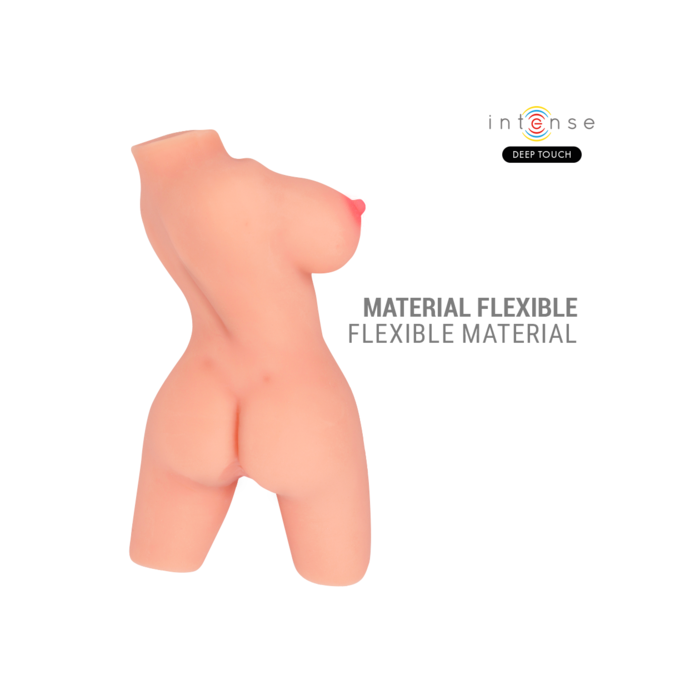 Papusa sexuala Intense Deep Touch Jesse Torso Double Vagina Anus - 25 cm