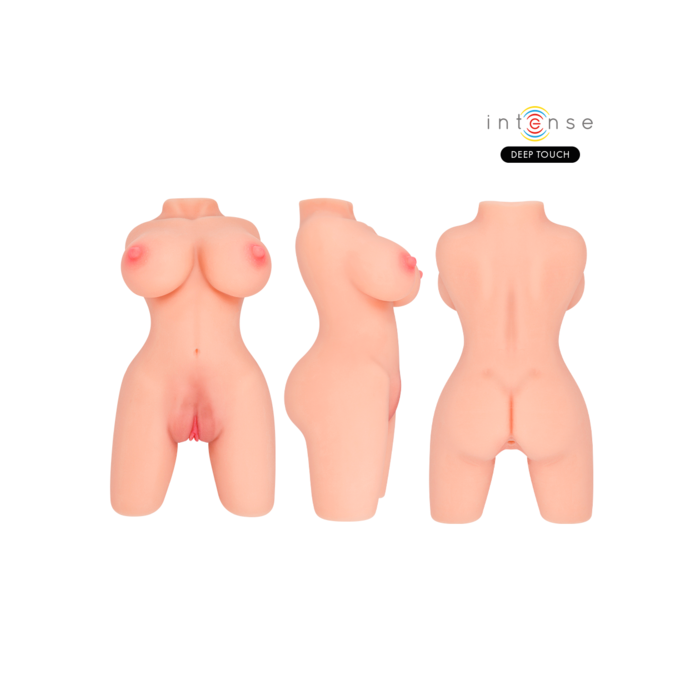 Papusa sexuala Intense Deep Touch Jesse Torso Double Vagina Anus - 25 cm