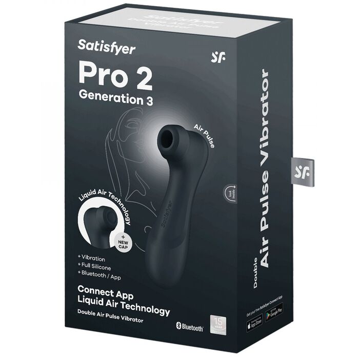 Vibrator Satisfyer »Pro 2« Generation 3, Negru