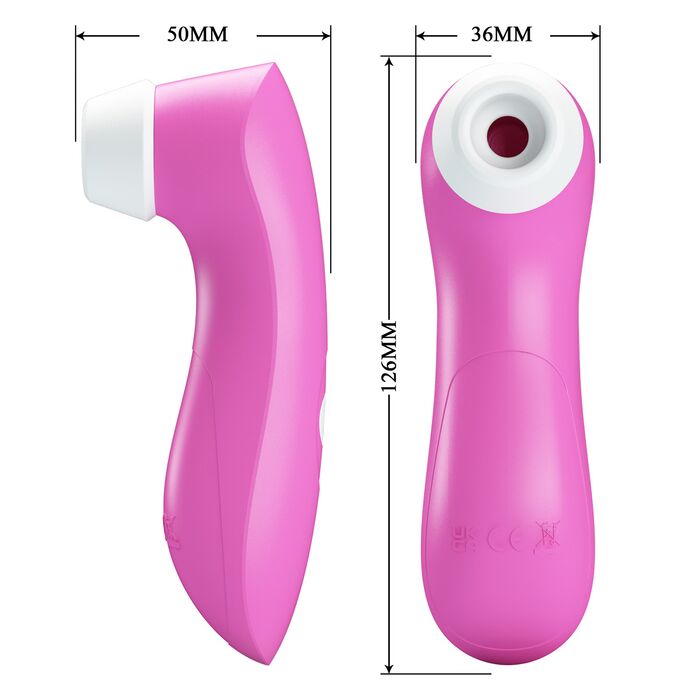 Stimulator sugere clitoris Romance Sucking Pleasure Breeze - Pink