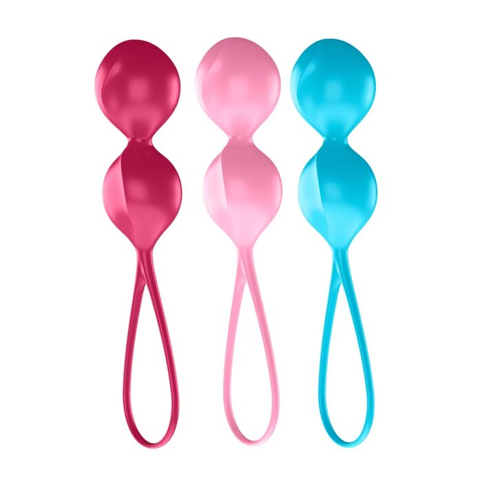 Set 3 Bile Vaginale Exercitii Kegel Satisfyer »Ben Wa Balls«