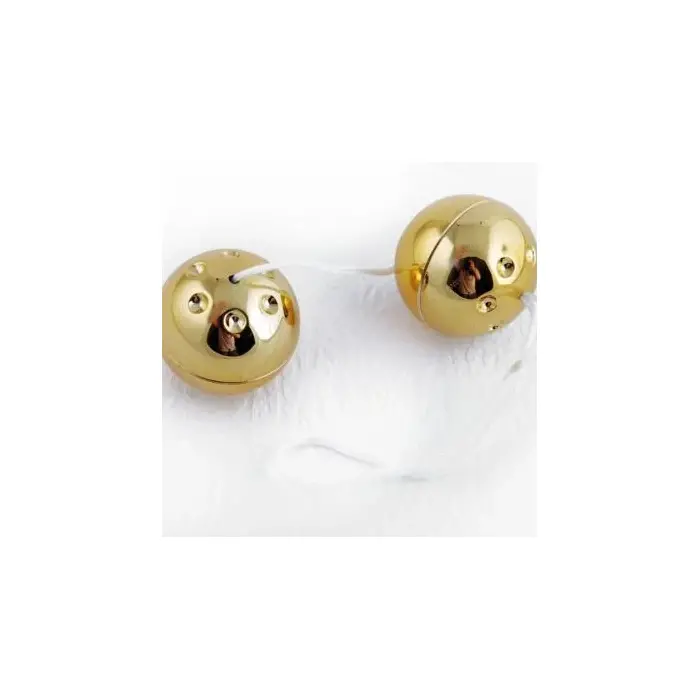 Bile Vaginale Kegel Seven Creations "Gold" 9,1 cm - Galben_4