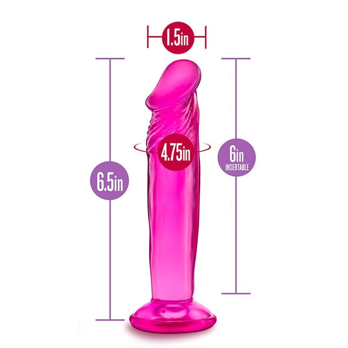 Dildo Blush "Blue Clear" 16,51 cm - Roz_4