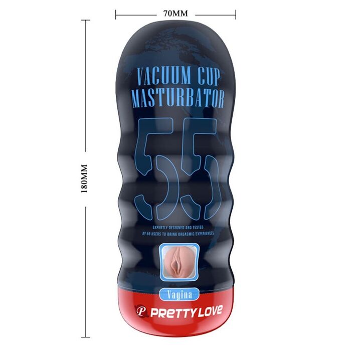 Masturbator Realistic Pretty Love Vagina-vedere exterioara cu dimensiuni