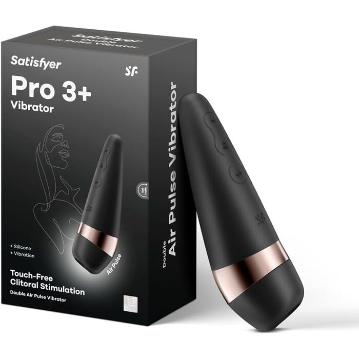 Satisfyer Pro 3+ cu vibrator si suctiune