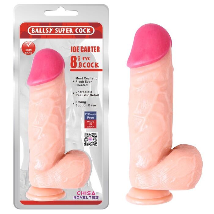 ​Dildo realistic Natural XXL Joe Carter - replica [22 cm x 5,5 cm]_4