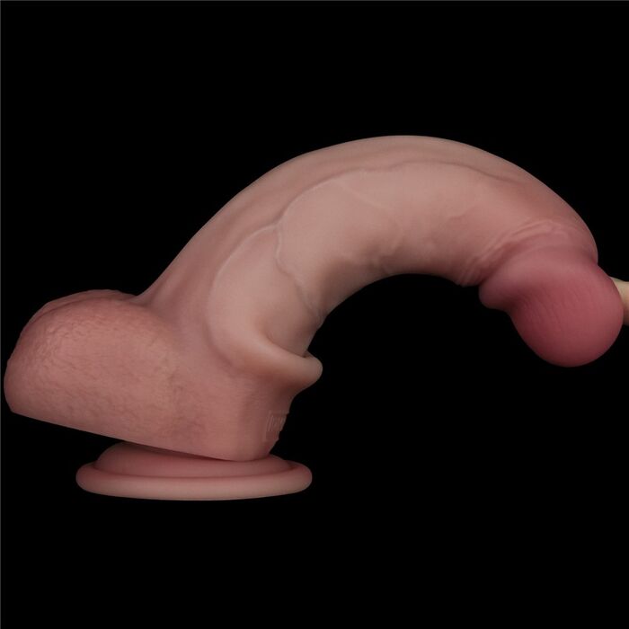 Vibrator de Lux, Lovetoy Sliding Skin Pro II Silicone, 20 cm_1