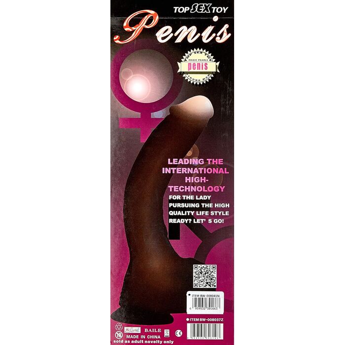 Vibrator XXL Realistic Baile »Curved« 27 cm - Natural