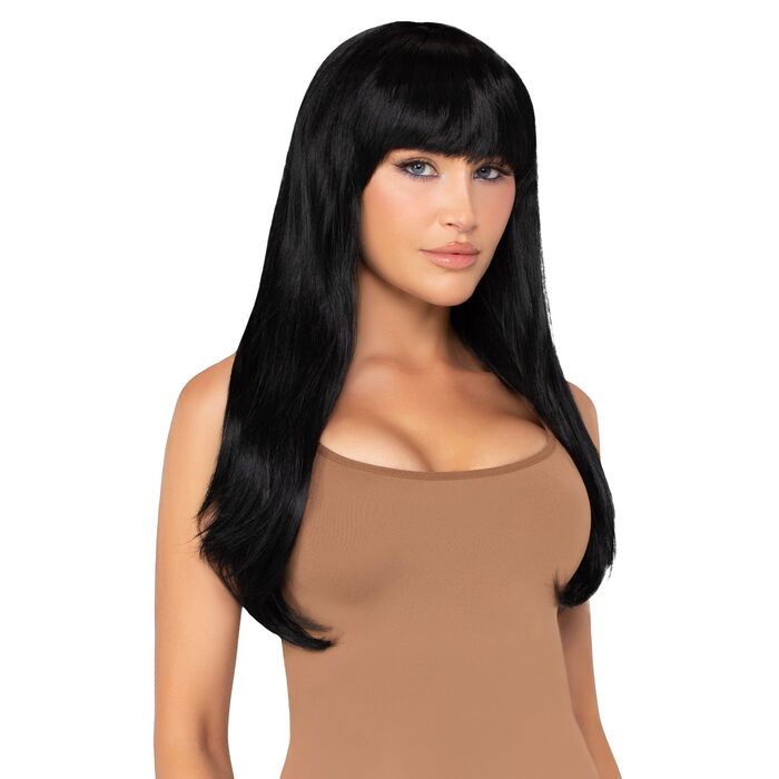 Peruca Leg Avenue Bangin Long Straight Wig Negru