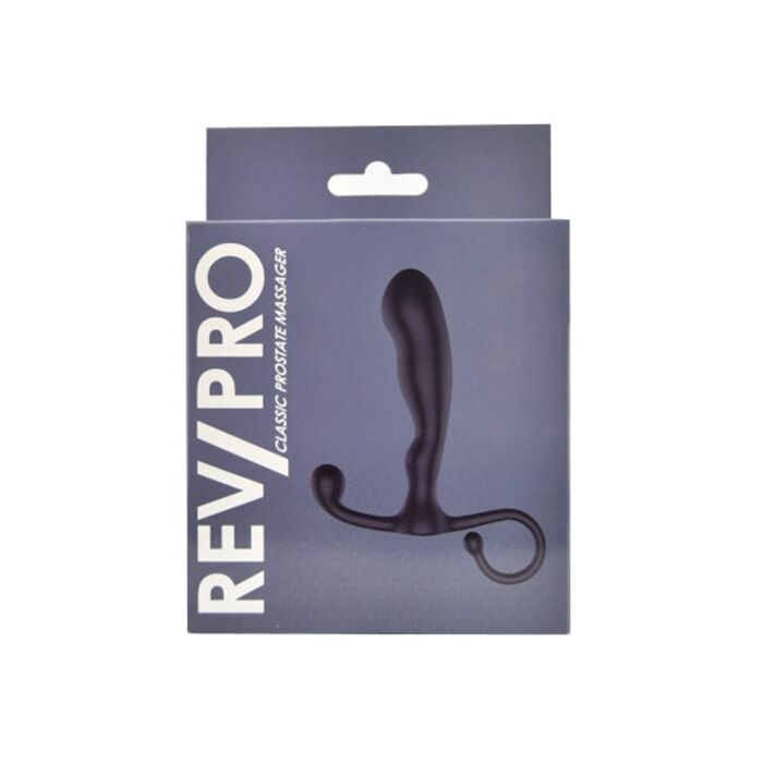Aparat masaj prostata RevPro Classic cutie si produs ABS