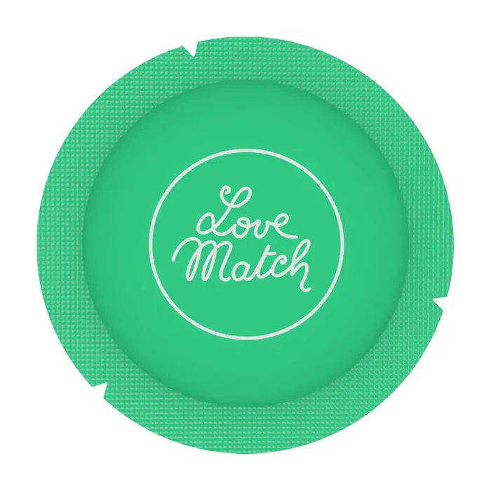 Prezervative Love Match Aromatizzato, cu arome de ciocolata, capsuni si banana, 6 buc.
