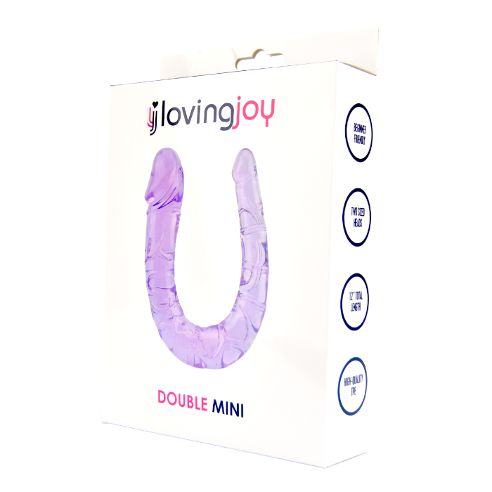 Double Mini Dildo, Loving Joy, Roz, 28 cm_4