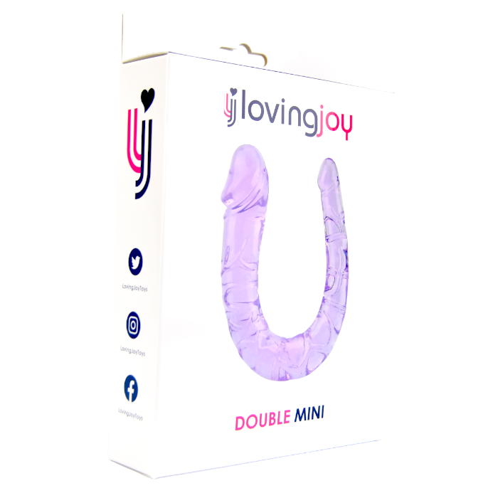 Double Mini Dildo, Loving Joy, Roz, 28 cm_5