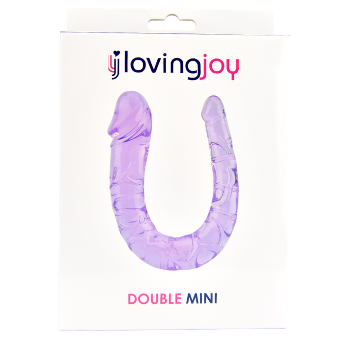 Double Mini Dildo, Loving Joy, Roz, 28 cm