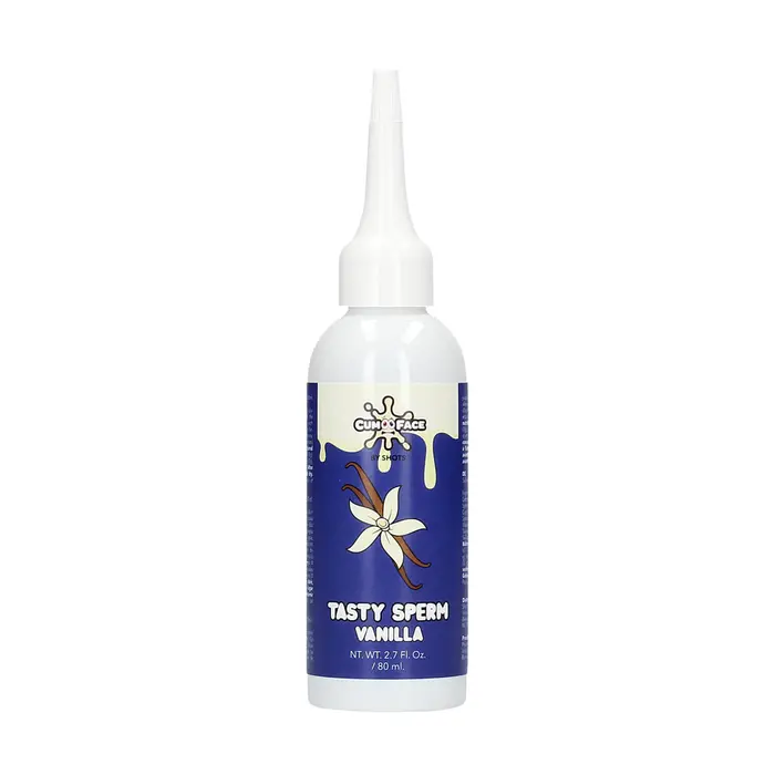 Sperma Artificiala cu Aroma Vanilie, Tasty Sperm, 80 ml - vedere frontala