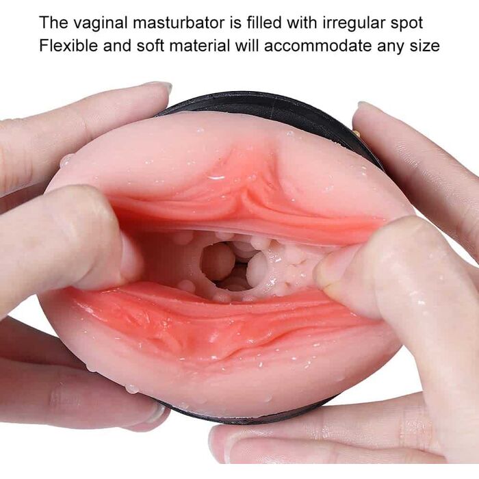 Masturbator Realistic Pretty Love Vagina_detaliu interior vagin
