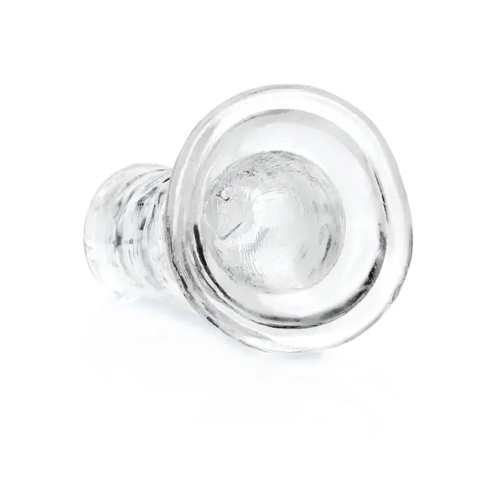 Dildo Realistic REALROCK Suction Cup - 16 cm, Transparent_4