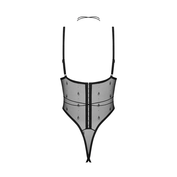 Body Obsessive Anniverse Silhouette - inchidere tip corset lateral bretele reglabile
