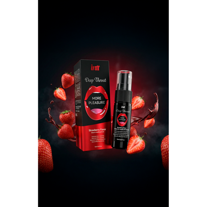 Spray oral INTT Deep Throat 12ml mod utilizare aplicare in gura