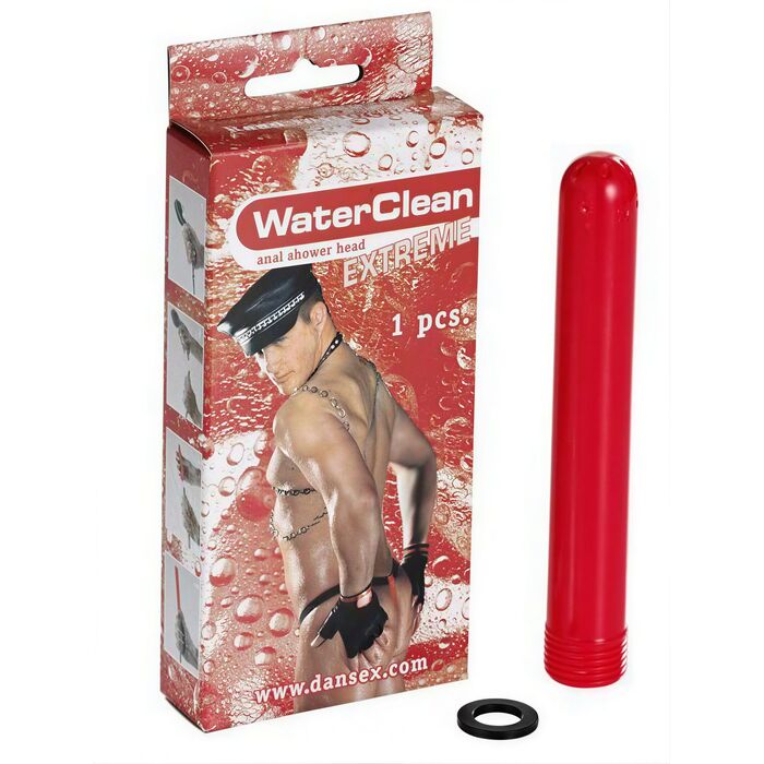 Irigator Anal Water Clean Extreme Rosu