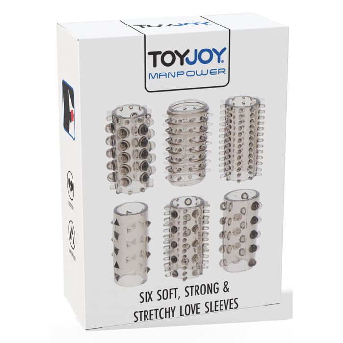 Set 6 Mansoane Penis Power Smoke - cele 6 mansoane incluse