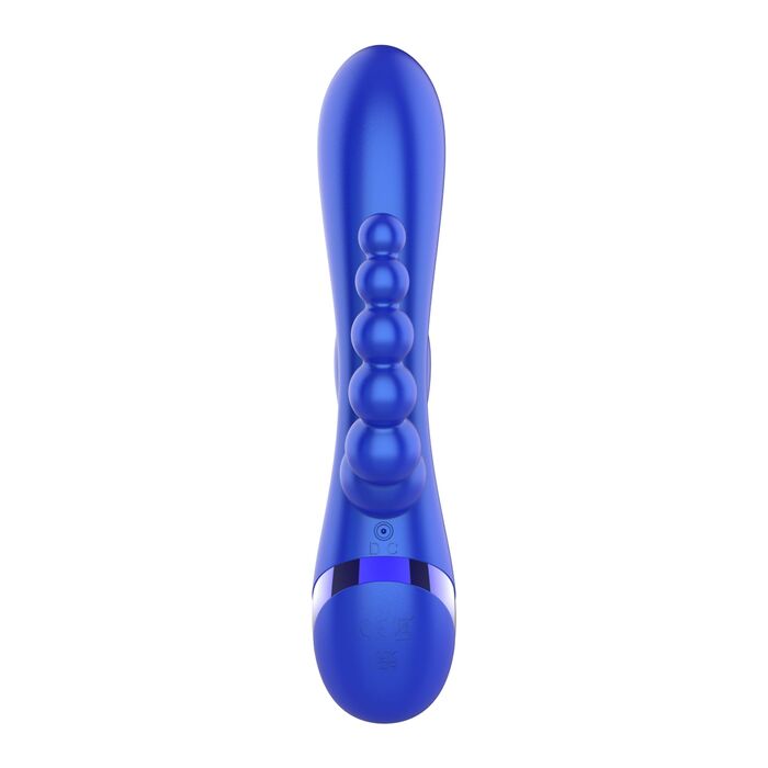 Vibrator Triple Xocoon Triple Love Vibrator Albastru