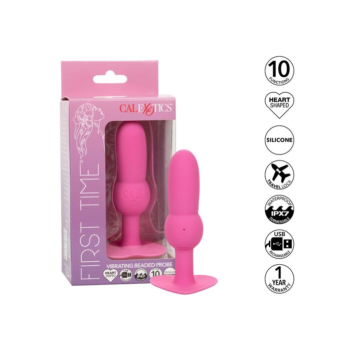 Vibrator Anal CalExotics Beaded Probe - Roz