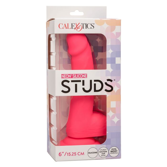 Dildo CalExotics Neon Silicone Studs, Roz