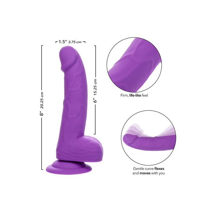 Dildo CalExotics Neon Silicone Studs, Violet