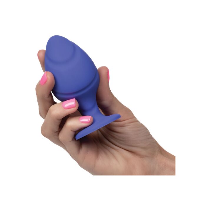 Set 2 bucati Plug Anal CalExotics Cheeky Buttplug - Violet