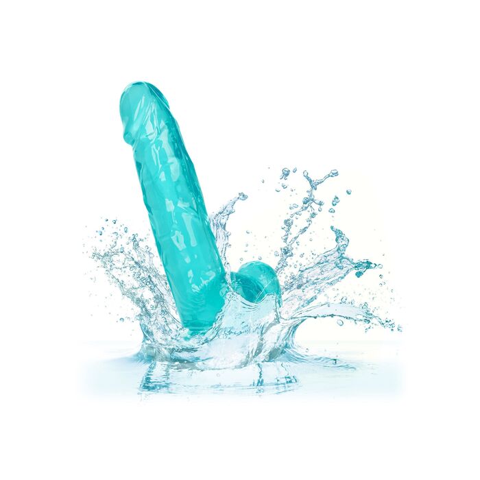 Dildo CalExotics Queen Size, Albastru