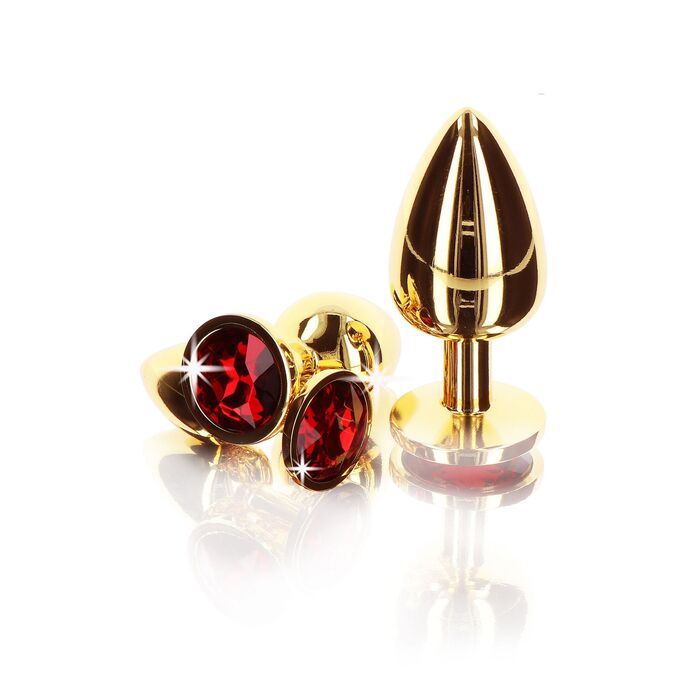 Plug Anal Taboom Diamond Jewel, Auriu