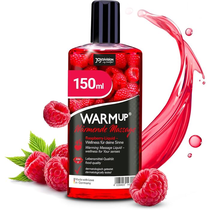 Ulei Masaj WarmUp "Zmeura" - 150 ml