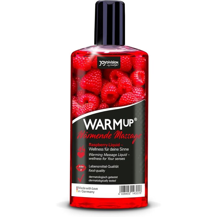 Ulei Masaj WarmUp "Zmeura" - 150 ml