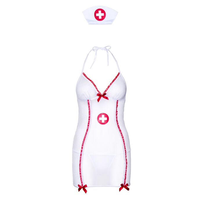 ​Costum Hot Nurse Roleplay Set, 5 piese