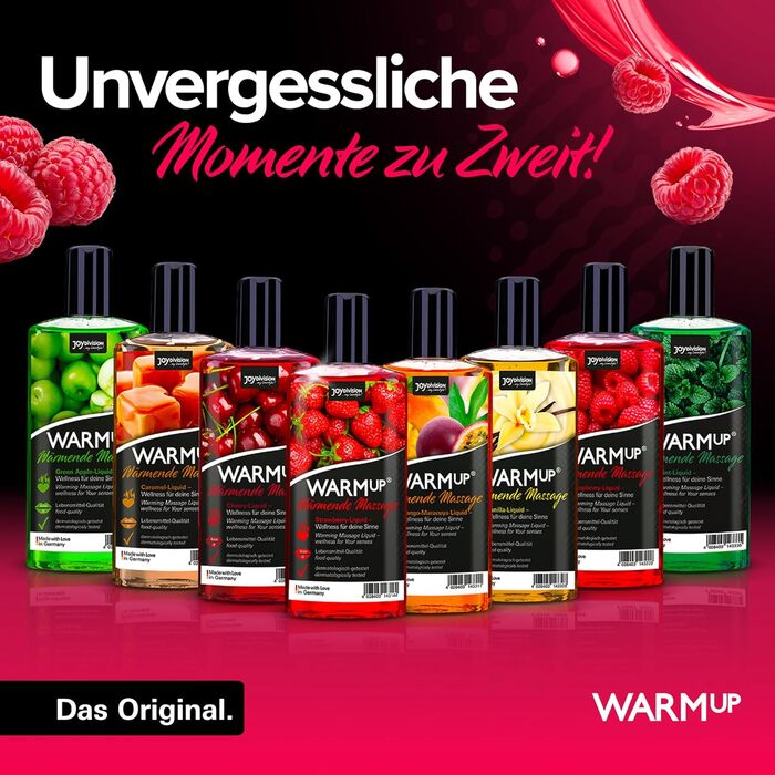 Ulei Masaj WarmUp "Zmeura" - 150 ml