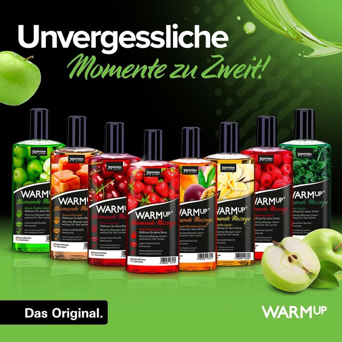 Ulei Masaj WarmUp "Green Apple" - 150 ml